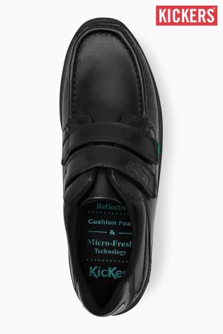Kickers&reg; Reasan Black Strap Shoe